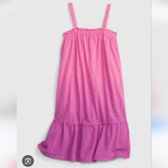 GAP Other - Bundle Of 3 GAP Kids Dresses & Purple Romper - Size M (7-9 Girls) Like New